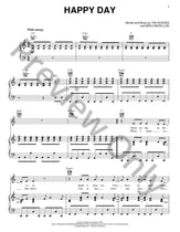 Happy Day piano sheet music cover